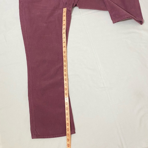 NWOT Citizens Of Humanity Isola Cropped Boot Corduroy In Posey Size 30 - Picture 8 of 11